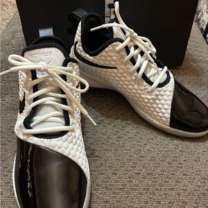 Nike Lebron Witness III PRM White and Black Sneakers